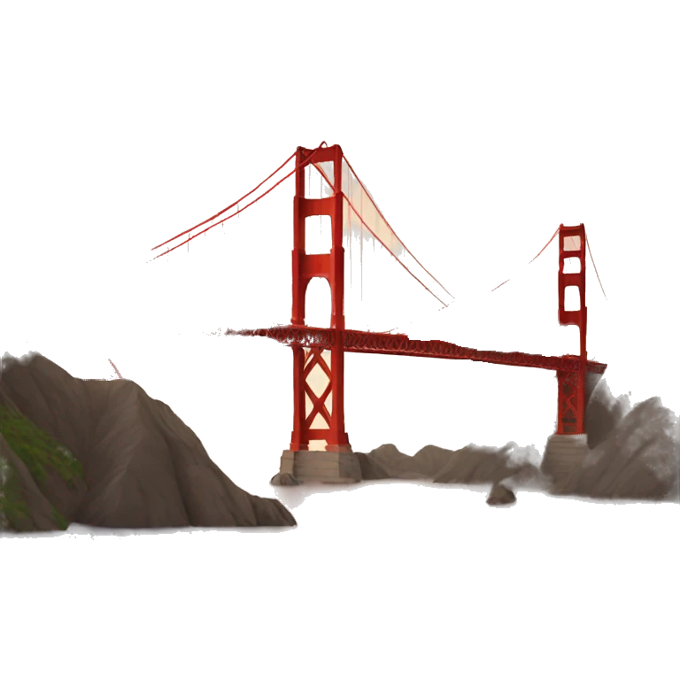 Golden Gate Bridge emoji