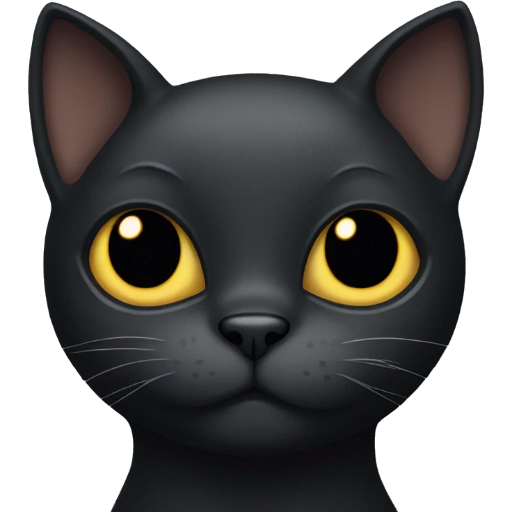 black cat named batman emoji