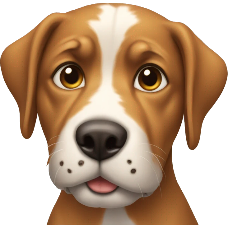 The dog is a dog's son emoji