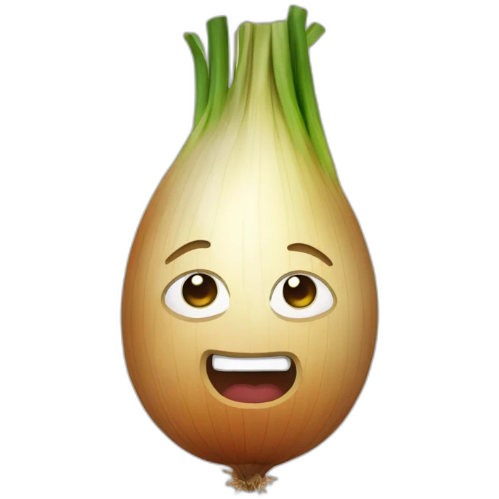 Onion in human version emoji