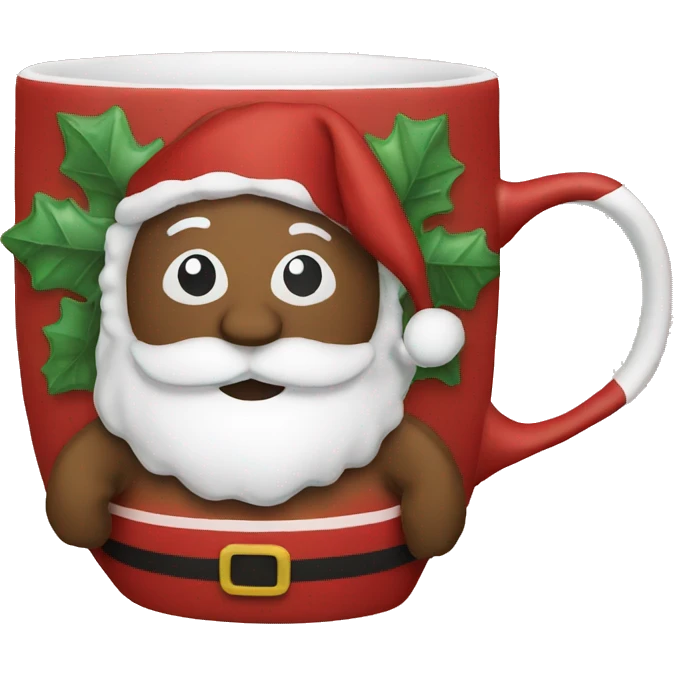 Cozy Christmas mug emoji