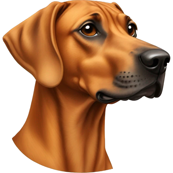 Rhodesian ridgeback dog emoji