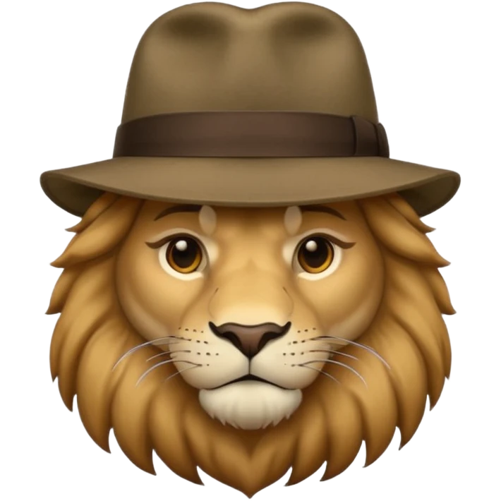 lion   gangster  emoji