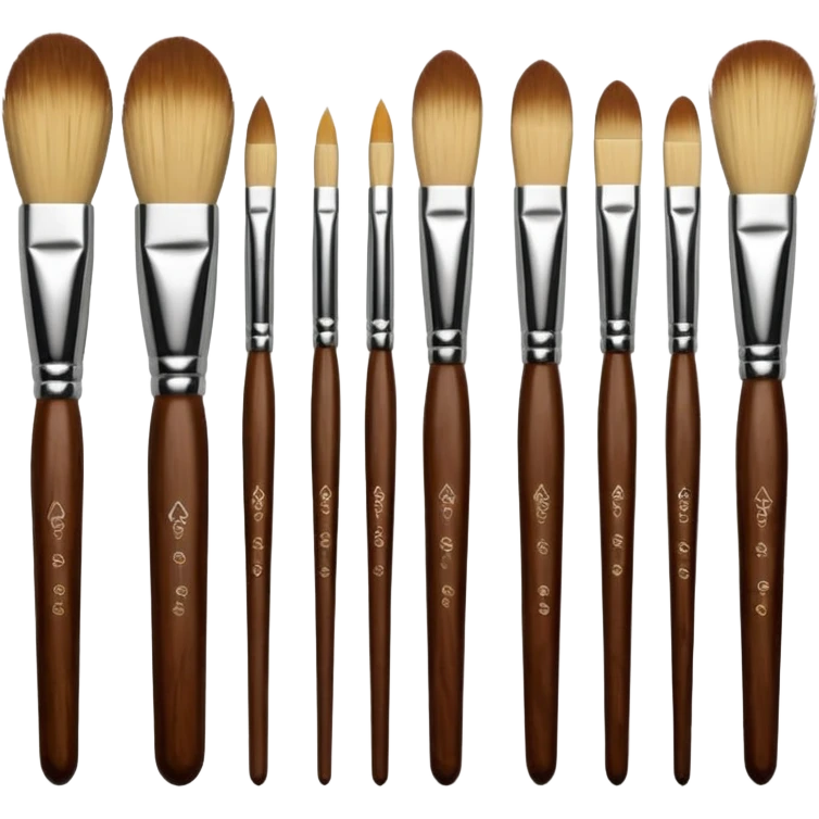 artist brushes emoji