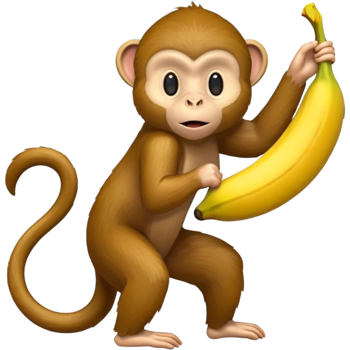 Monkey stealing  emoji