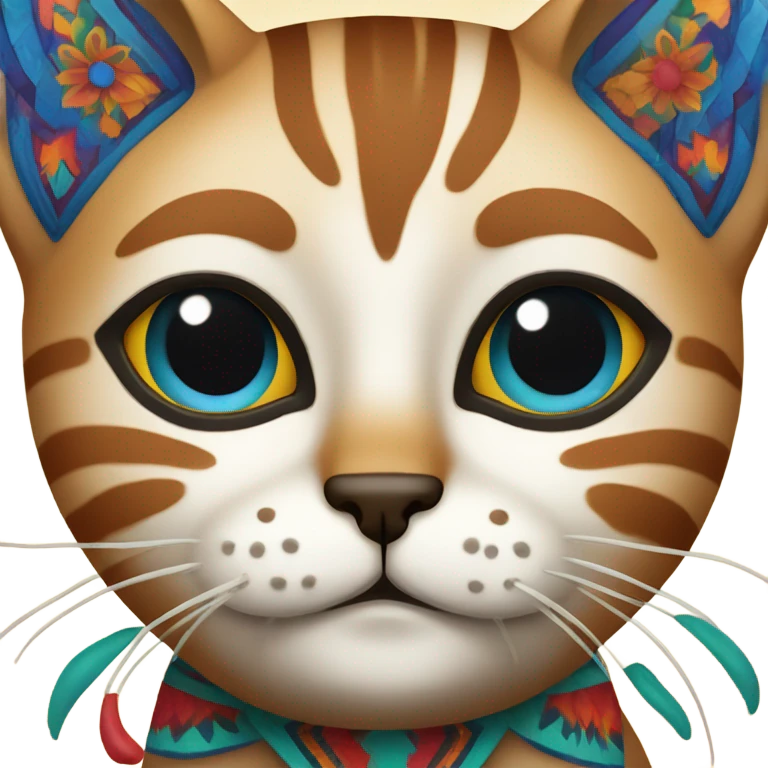 Mexican cat emoji