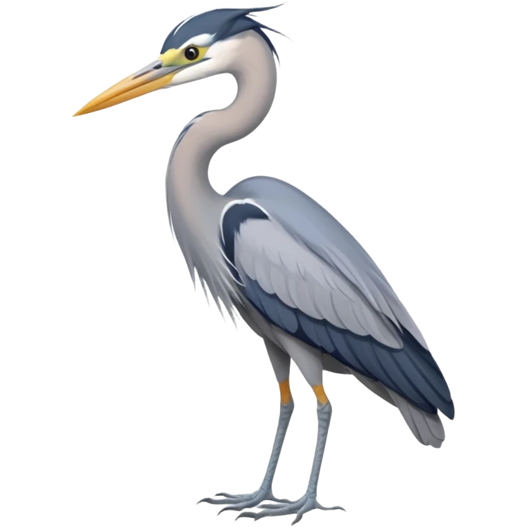  bird heron emoji