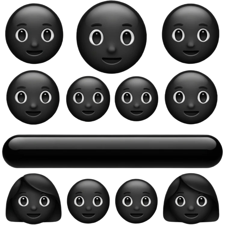 Black emoji emoji