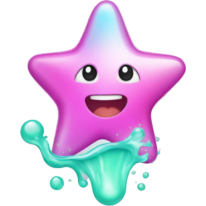 washing gel star emoji