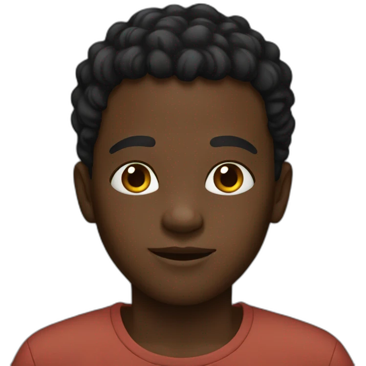 Black boy emoji