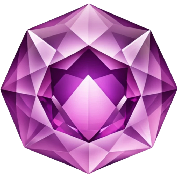 crystal pink gem amethyst emoji