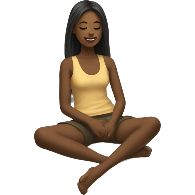 Relax girl  emoji
