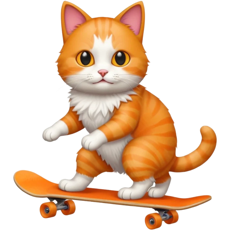 Cat on a Skateboard  emoji