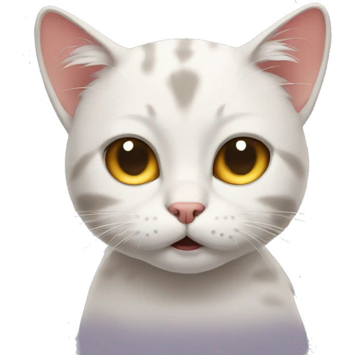 Cat cries emoji