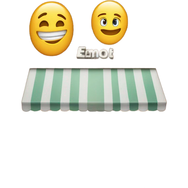 Booming business emoji