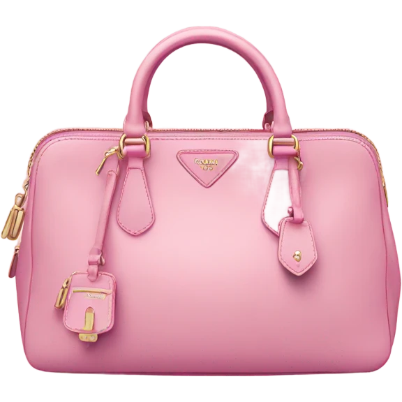 prada purse pink  emoji