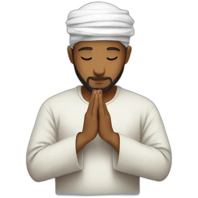 muslim praying emoji