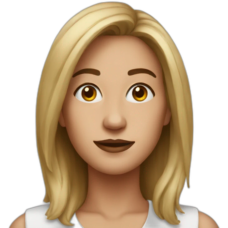 realistic portrait of a woman emoji