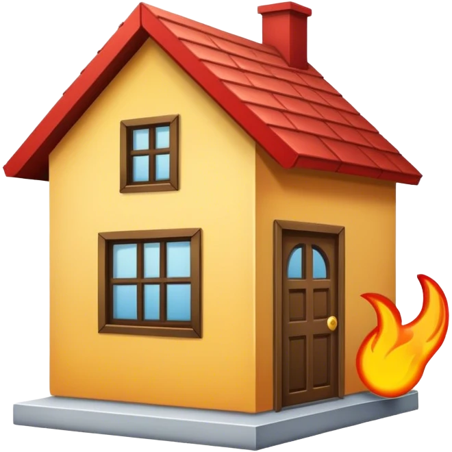 Kicked out the house emoji