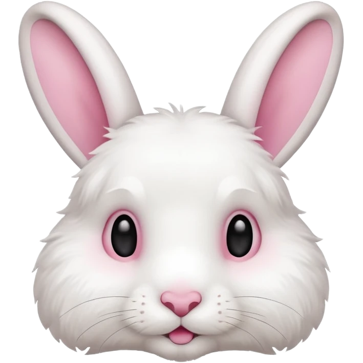 cute and minimaliste rabbit emoji