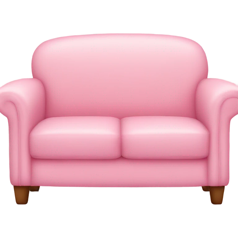 Light Pink couch emoji