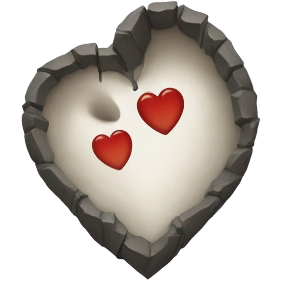 Hole in the heart emoji