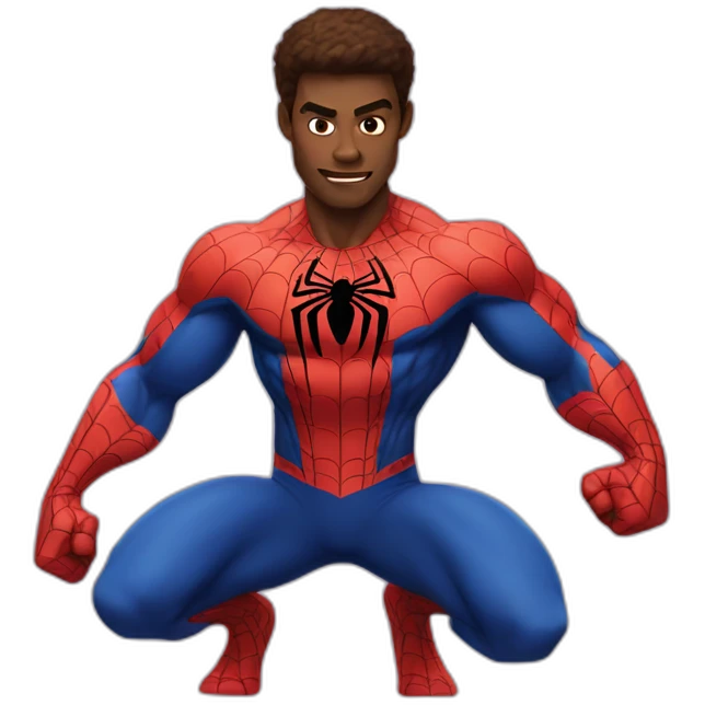 Spider Man Muscles emoji