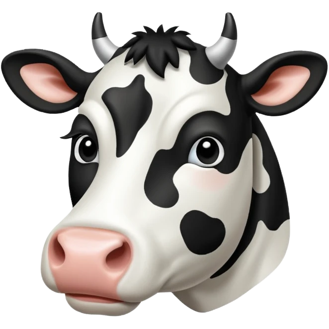 cow print pattern emoji