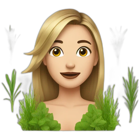 Youtube beautés en herbes emoji