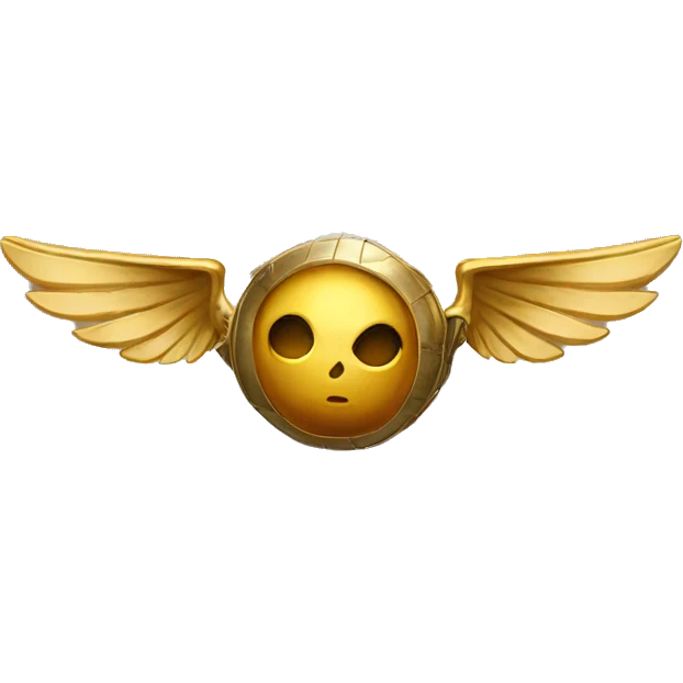 Golden snitch emoji