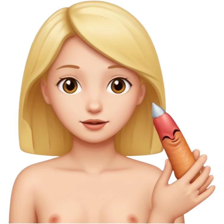 Девушки трогают хуй emoji