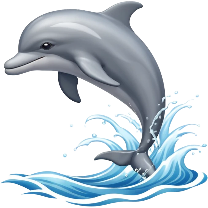 A playful dolphin leaping from the waves.



























































 emoji