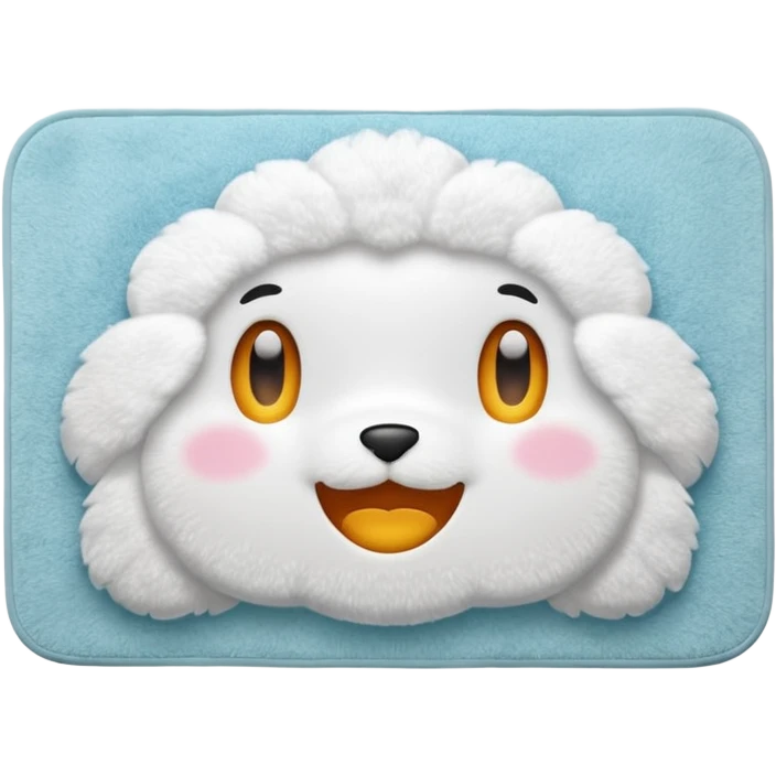 Bath mat emoji
