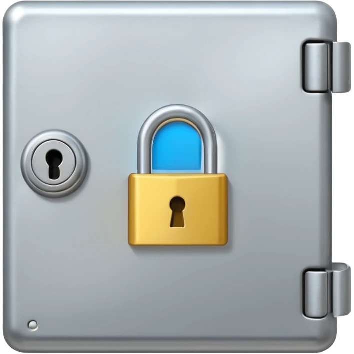 Keycard lock on aDoor emoji