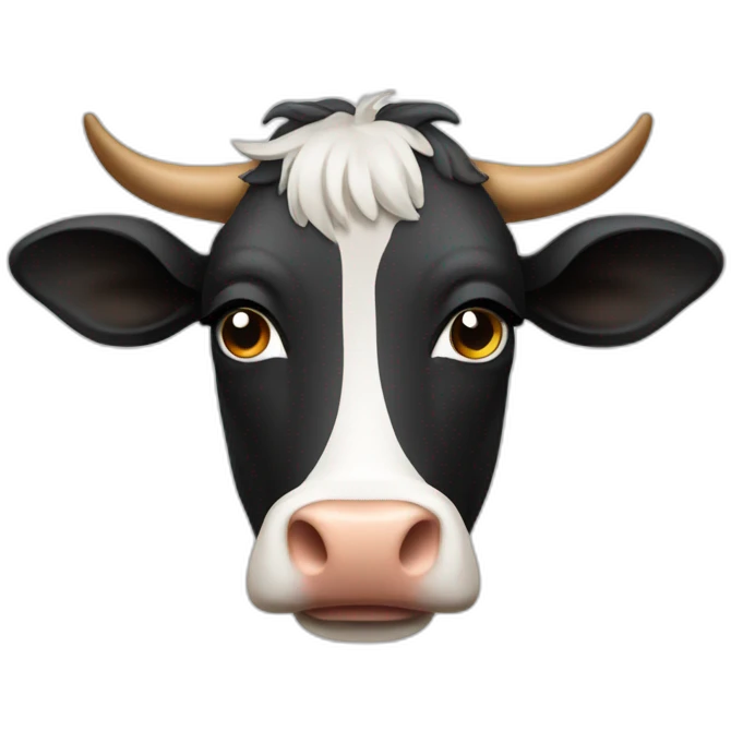 Vache en colère  emoji
