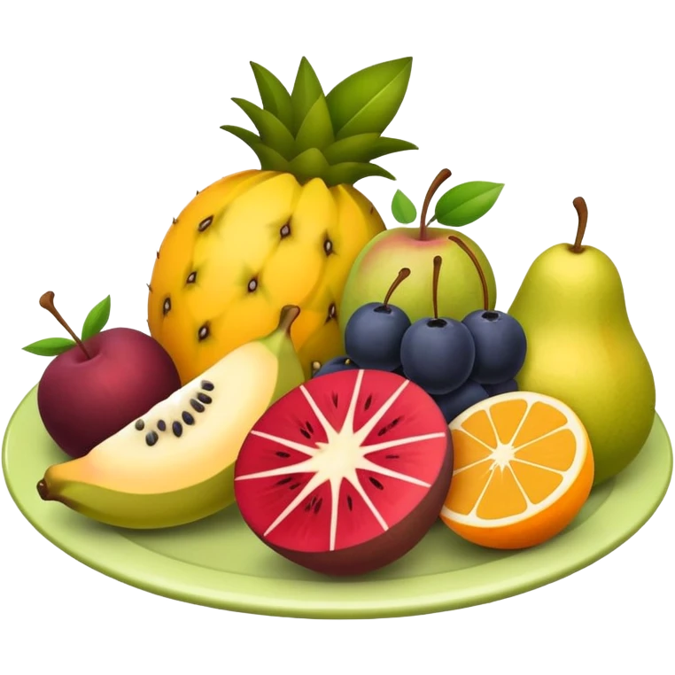 fruits plate emoji