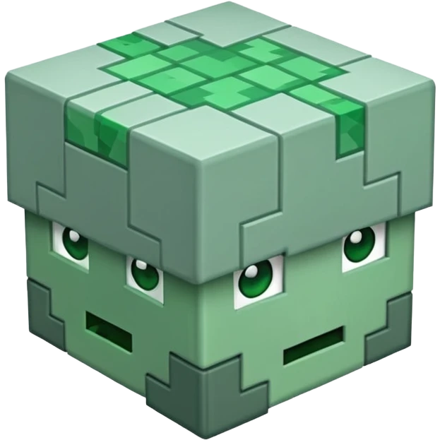 Minecraft hero brain  emoji