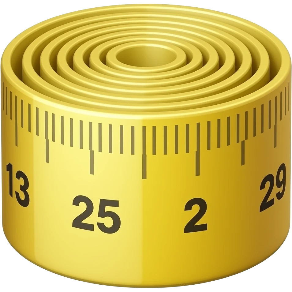 cinta costura medir emoji