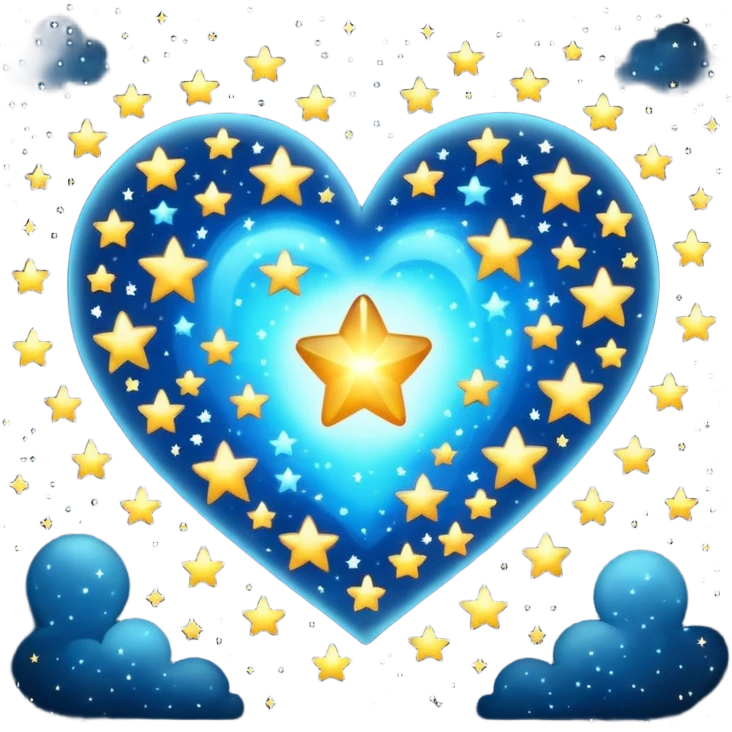 Love and stars emoji