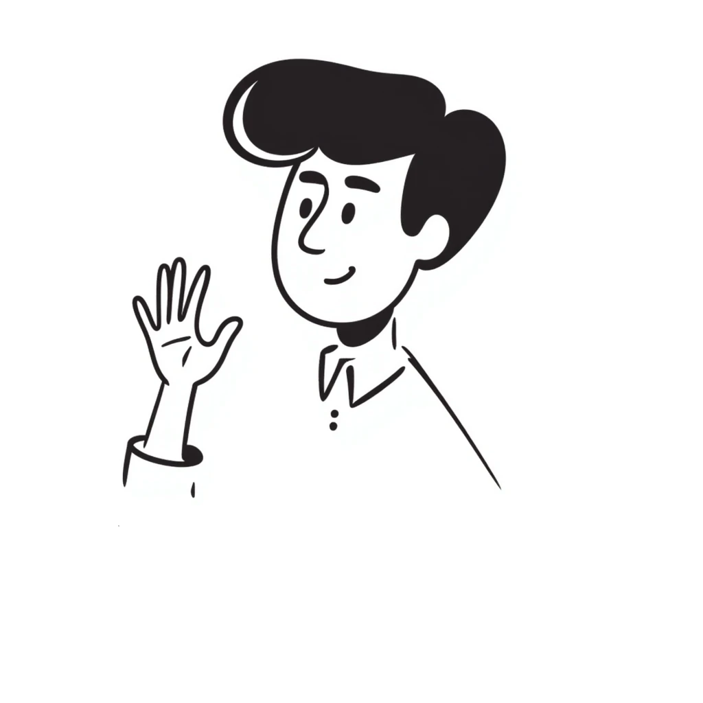 man gesturing OK emoji