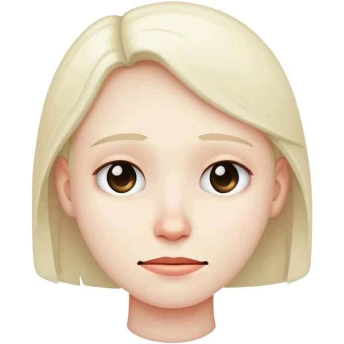 Sad smile emoji