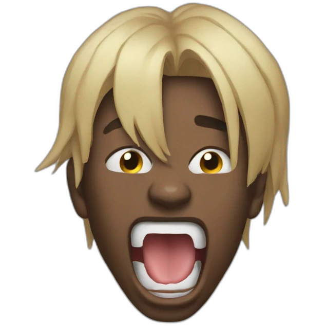 travis scott screaming emoji