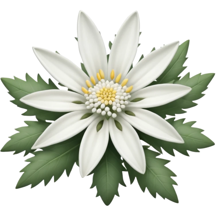 edelweiss realista emoji