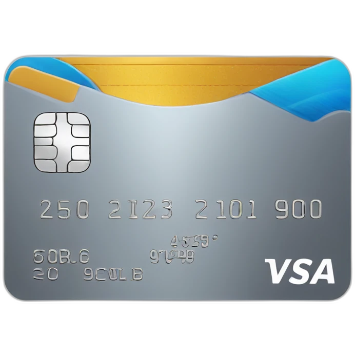 Credit card tab emoji