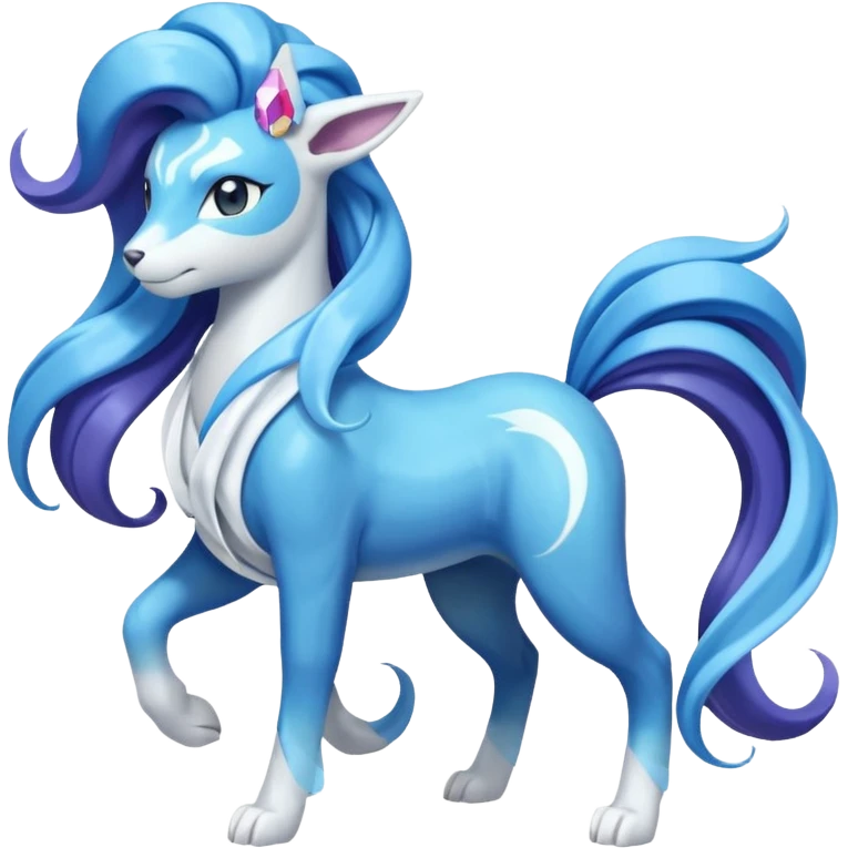 Pokemon  legendary Suicune emoji