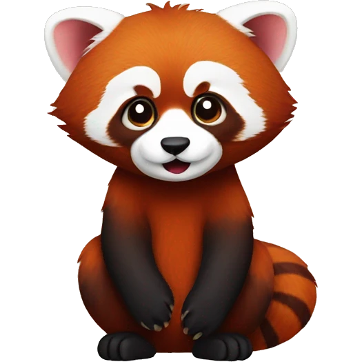 red panda emoji