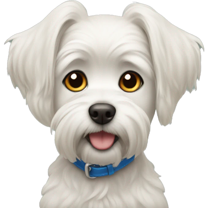 Dog maltipu  emoji