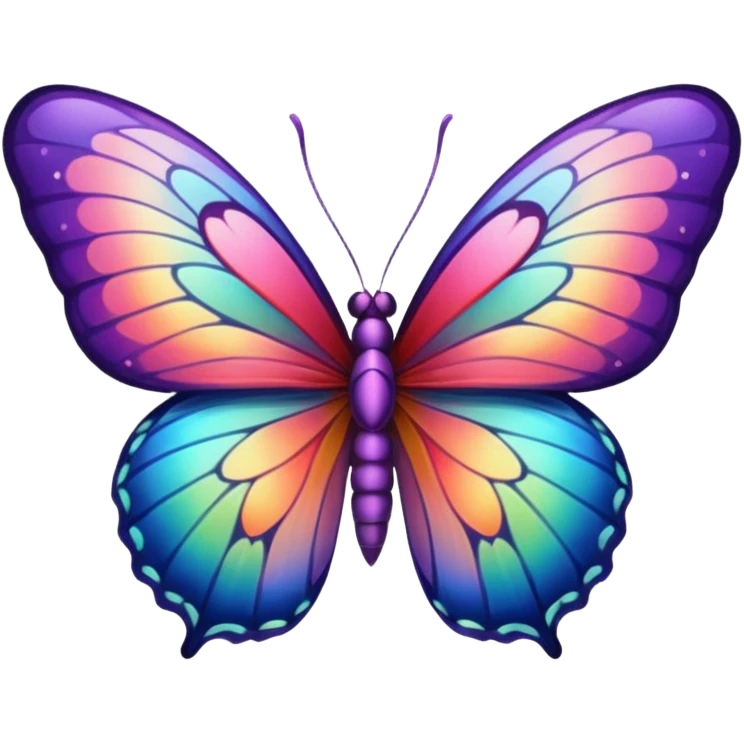heart butterfly emoji