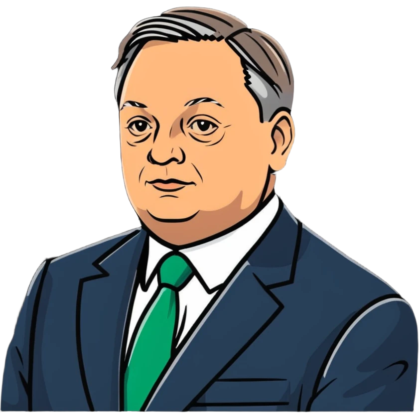 cool depiction of Viktor Orbán emoji