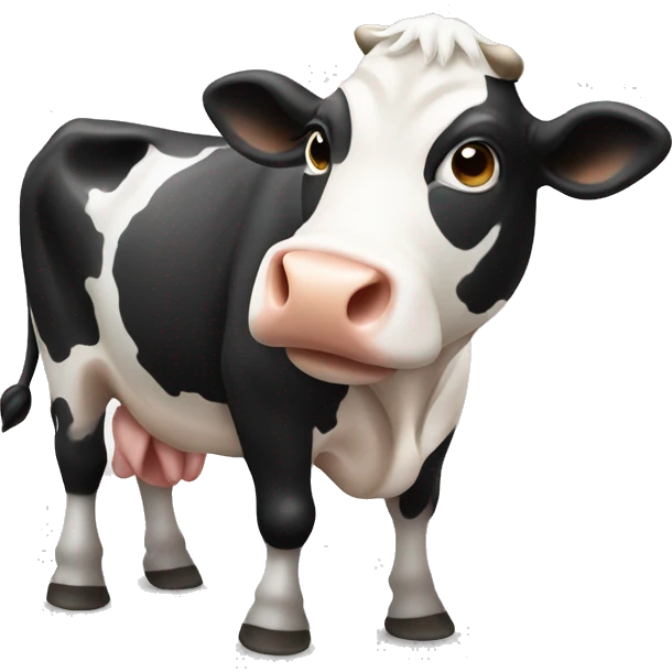 cow with udder emoji